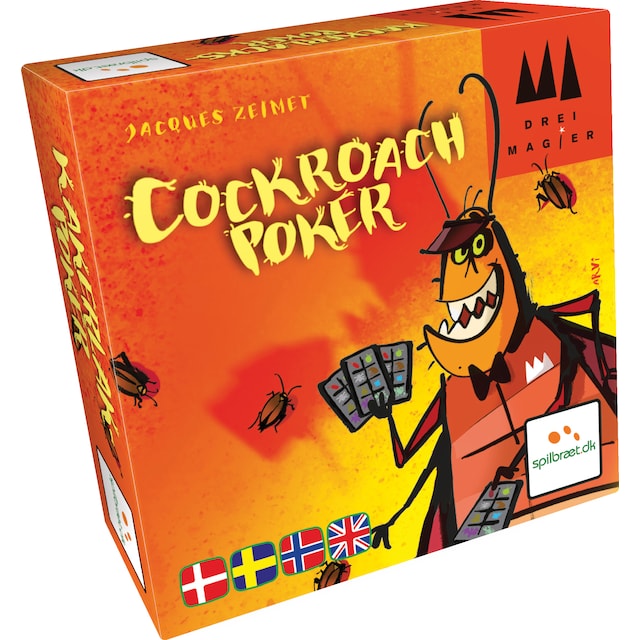 Play Cockroach Poker brætspil