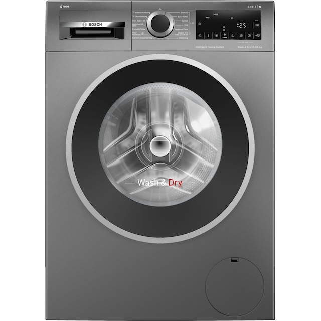 Bosch Serie 6  vaskemaskine/tørretumbler WNG254ARSN (10,5/6 kg)