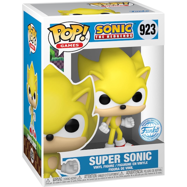Funko Pop! Vinyl Exclusive Sonic The Hedgehog Super Sonic figur