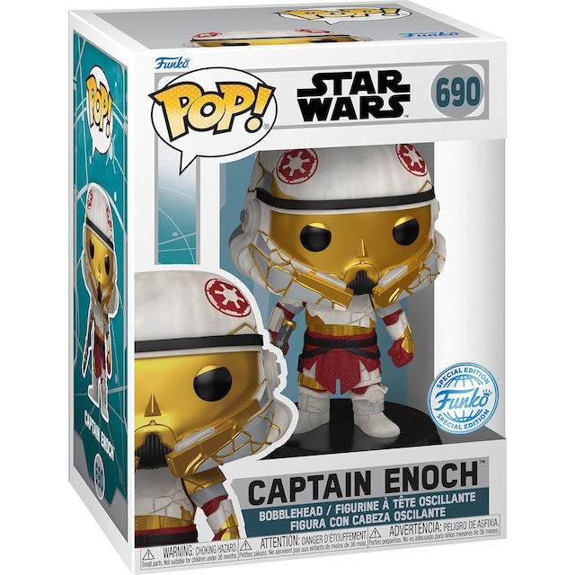 Funko Pop! Vinyl Exclusive Star Wars Captain Enoch figur