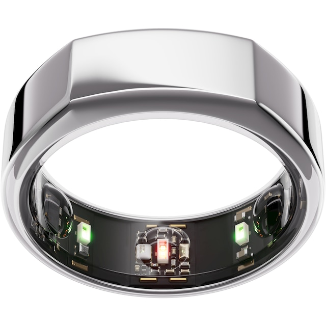 Oura Ring Gen3 Heritage Smart Ring størrelse 6 (sølv)