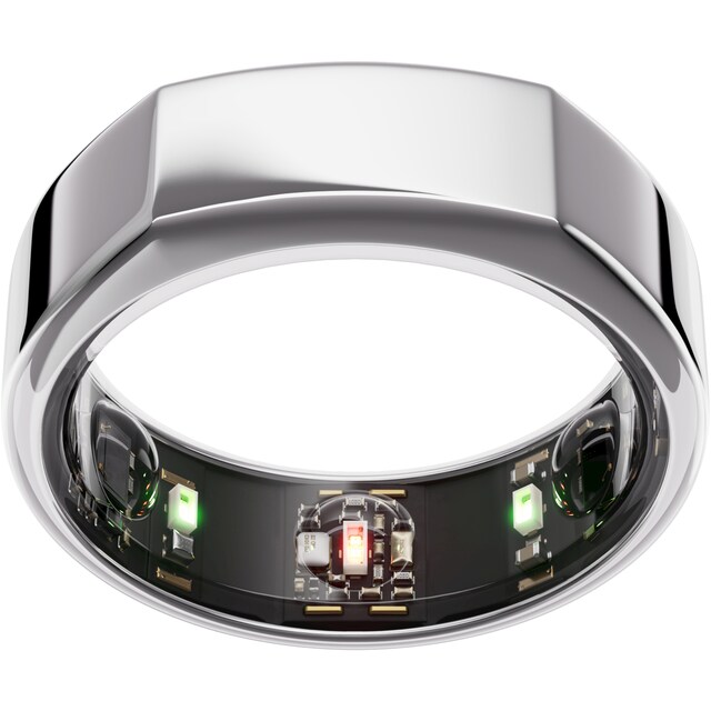 Oura Ring Gen3 Heritage Smart Ring størrelse 10 (sølv)