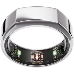 Oura-ring Gen3 Heritage smart-ring størrelse 13 (sølv)