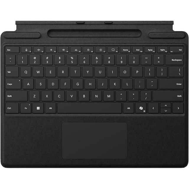 Microsoft Surface Pro 2024-tastatur (sort)
