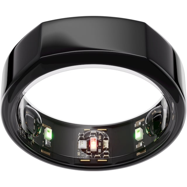 Oura-ring Gen3 Heritage smart-ring størrelse 13 (sort)