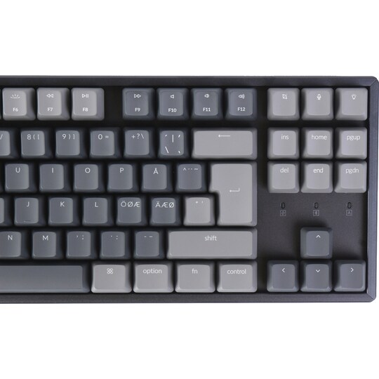 Keychron K8 trådløst tastatur (Gateron Røde-switches)