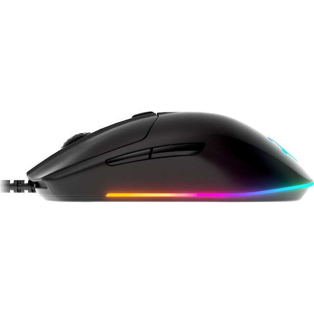 SteelSeries Rival 3 -gamingmus, kablet, sort