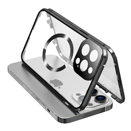 Buckle Anti-Peeping Phone Case med linsebeskytter Kompatibel med iPhone Sort 15,8 x 8,3 x 1,5 cm iPhone 13