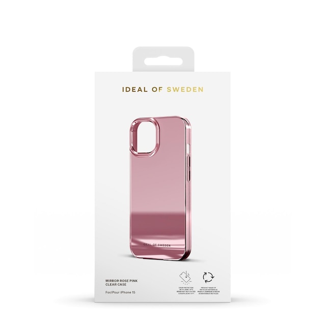 Mirror Case iPhone 13/14/15 Mirror Rose Pink