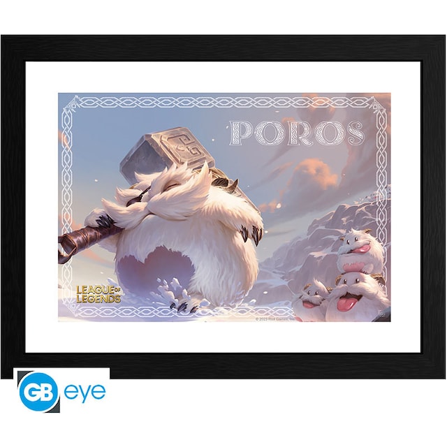 GB Eye League of Legends plakat (Poro)