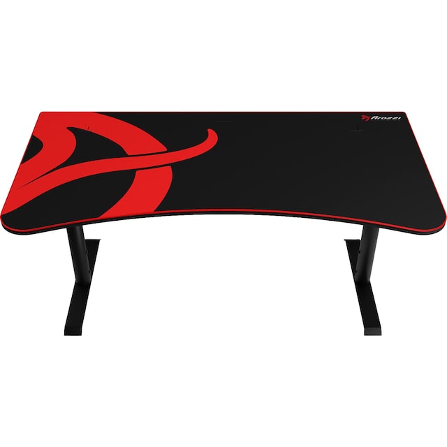 Arozzi Arena gaming skrivebord (sort/rød)