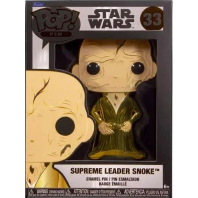 Funko Pin Badge Star Wars Supreme Leader Snoke