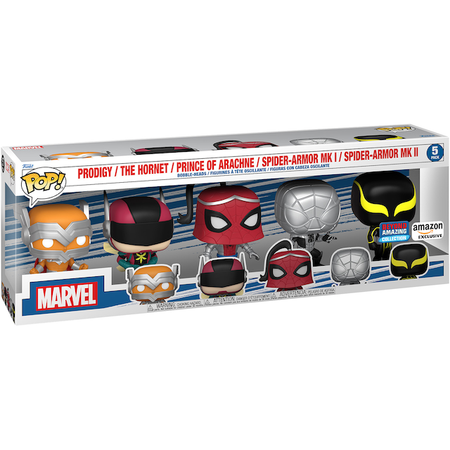 Funko Marvel actionfigurer 5-pakke (spiderman)