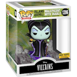 Funko Pop Disney Villains actionfigur (Maleficent med Diablo)