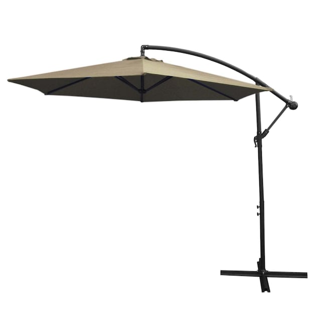 Beige Cantilever Parasol -> Beige Cantilever Parasol