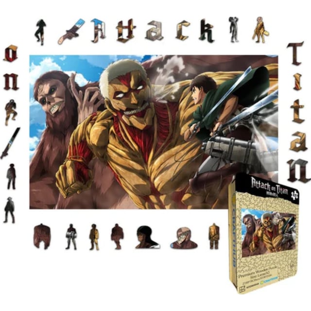 Crafthub Attack on Titan puslespil (The Armored Titan Fight)