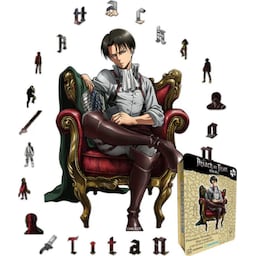 Crafthub Attack on Titan puslespil (Levi Ackerman)