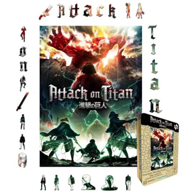 Crafthub Attack on Titan puslespil (Final Battle Assault on Trost)