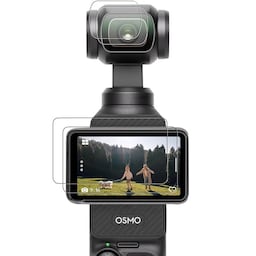 2-pak BRDRC Skærmbeskytter og Linsebeskyttelse til DJI Osmo Pocket 3