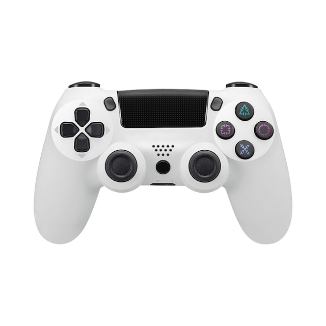 Trådløs controller til PS4 Hvid/Sort Hvid