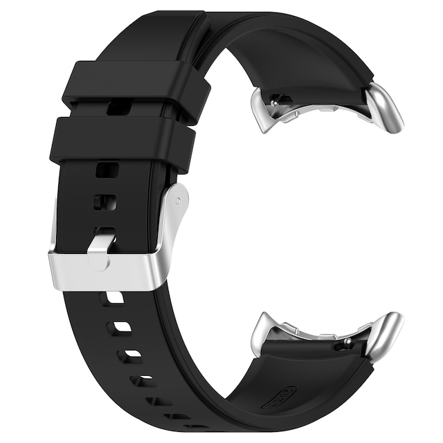 Silikone-armbåndsrem der er kompatibelt med Google Pixel Watch 1/2 Sort