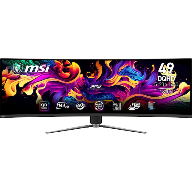 MSI MPG 491CQP 49" QD-OLED buet gaming-skærm