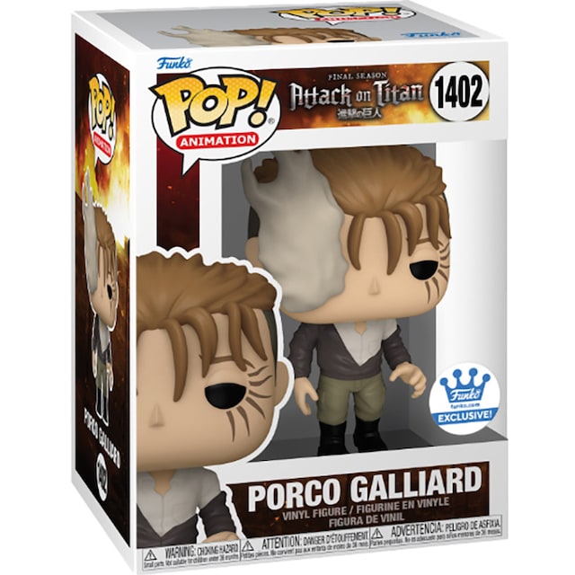 Funko Attack on Titan actionfigur (Porco Galliard)