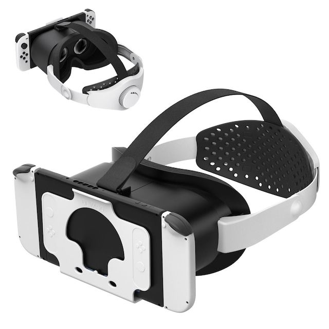 DEVASO til Nintendo Switch VR Headset med justerbar hovedstrop