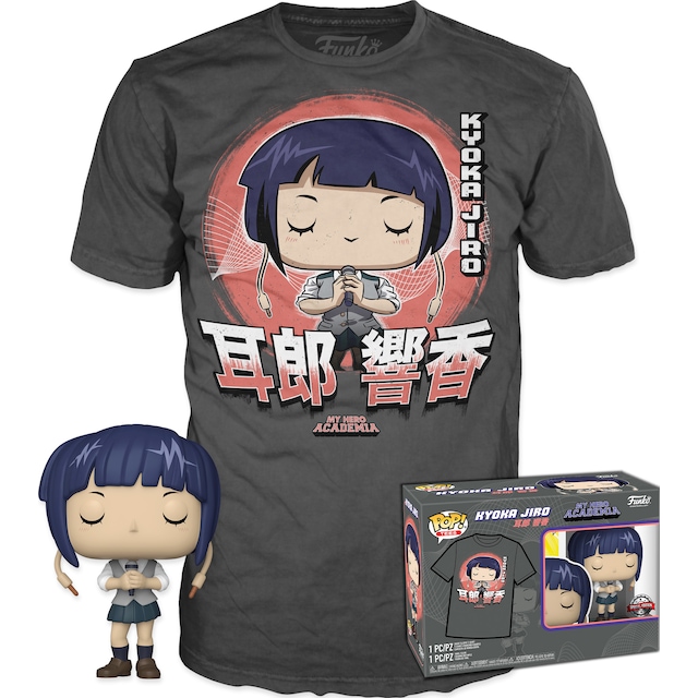 Funko My Hero Academia actionfigur og t-shirt (Kyouka Jirou)