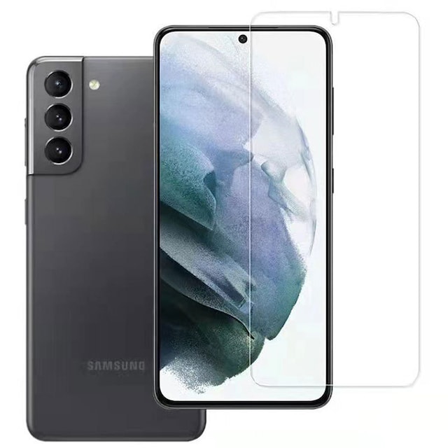 Skærmbeskytter af hærdet glas 2-pak Samsung S21