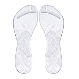 Buestøttepude indersål til sandaler og flip-flops 1 par Gennemsigtig S