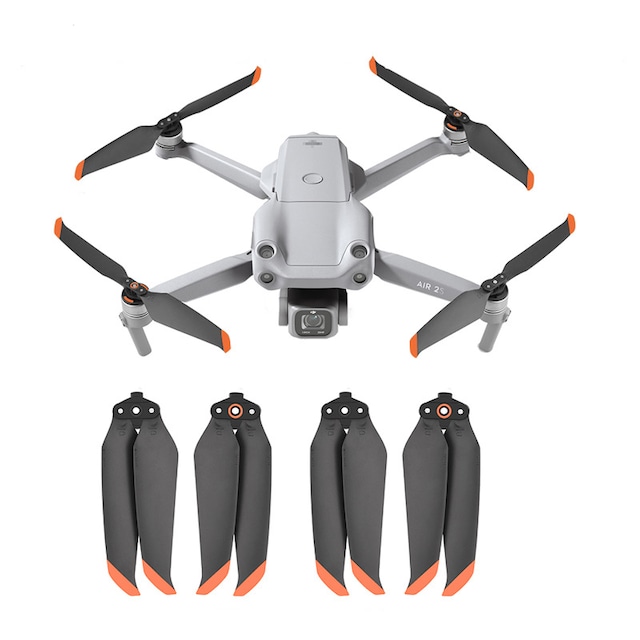 2 par 7238F propeludskiftning til DJI MAVIC AIR 2S Orange