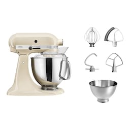 KitchenAid Artisan 5KSM175PSEAC Køkkenmaskine 4.8liter Fløde