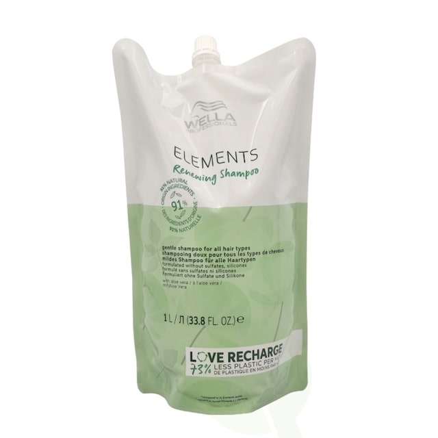 Wella Elements - Renewing Shampoo Refill 1000 ml