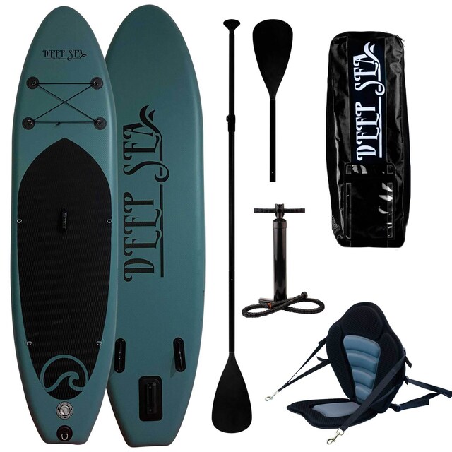 Deep Sea SUP Board sæt Kayak pro 300cm, Grøn