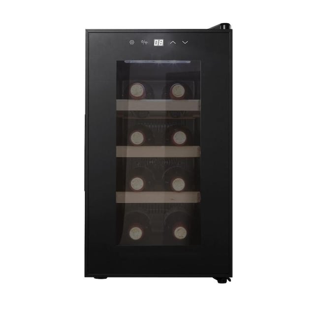 Fritstående termoelektrisk vinkøleskab - Northern Collection 8 Black