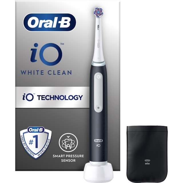 Oral-B iO White Clean elektrisk tandbørste 117753 (sort)