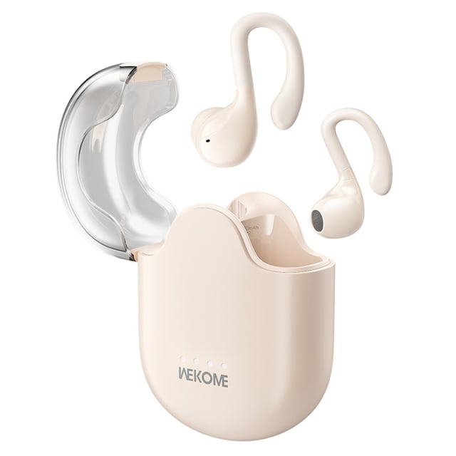 WEKOME Bluetooth Headset Semi-in-Ear trådløse hovedtelefoner - Beige