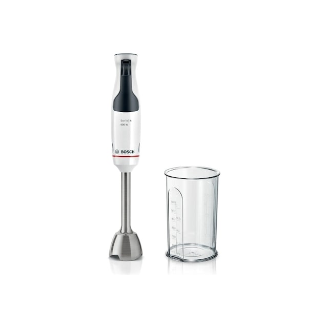 Bosch Serie | 4 ErgoMaster MSM4W210 Stavblender Hvid