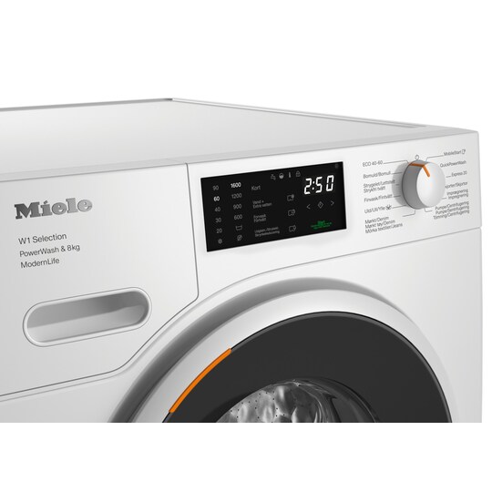 Miele vaskemaskine WSF363WCS (8 kg) TÆNK TESTVINDER