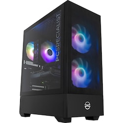 PCSpecialist Prime 50 R5-55/16/1024/4060Ti stationær gaming-computer