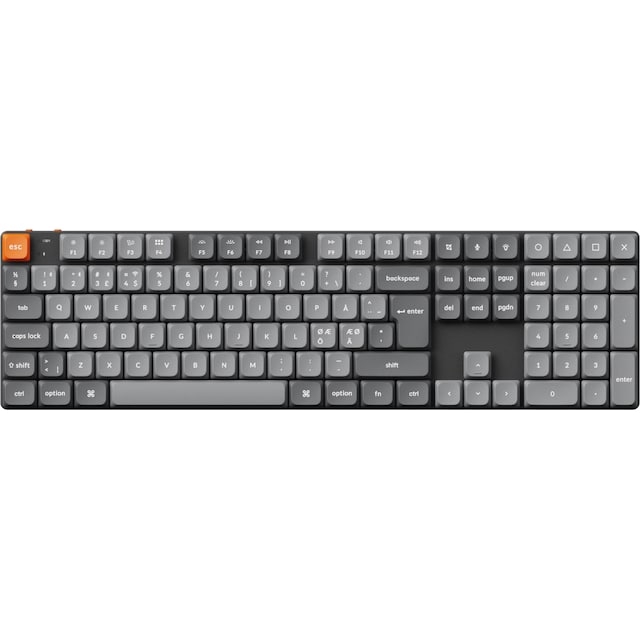 Keychron K5 MAX Brown trådløst tastatur