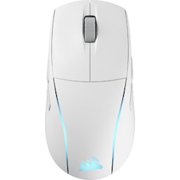 Corsair M75 RGB trådløs gaming-mus (hvid)