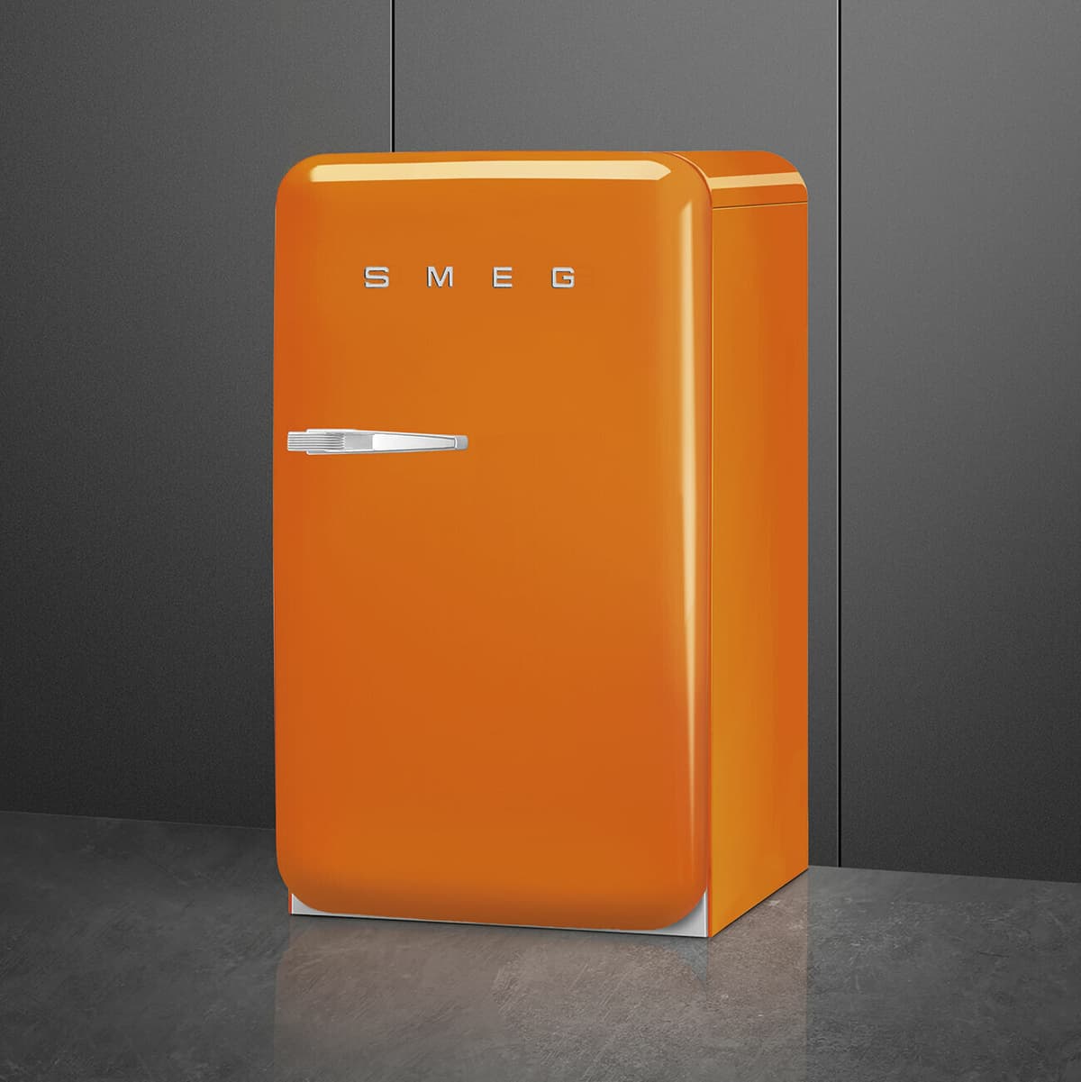 Smeg 50 s Style køleskab med fryser FAB10ROR6 (orange)