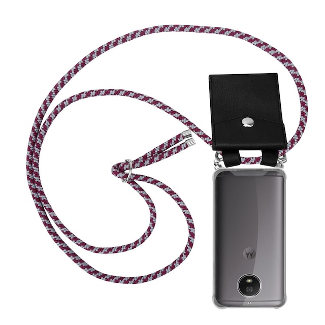 Etui Motorola MOTO G5S Cover Kæde (Rød)