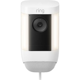 Ring Spotlight Cam Pro sikkerhedskamera (hvid/plug-in)