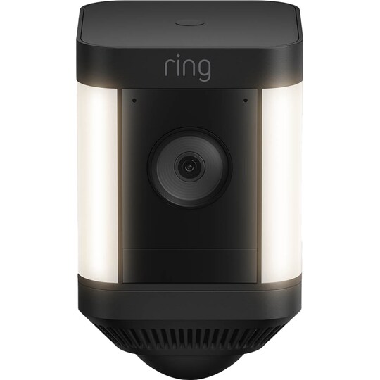 Ring Spotlight Cam Plus sikkerhedskamera (sort/batteri)