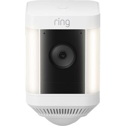 Ring Spotlight Cam Plus sikkerhedskamera (hvid/batteri)