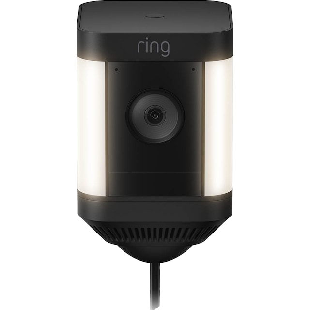 Ring Spotlight Cam Plus sikkerhedskamera (sort/plug-in)