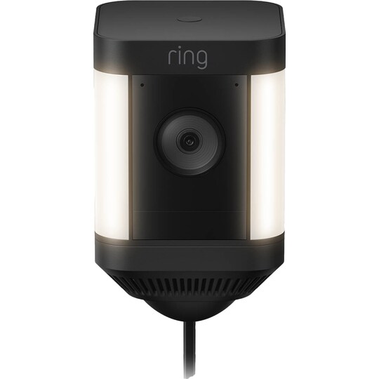 Ring Spotlight Cam Plus sikkerhedskamera (sort/plug-in)